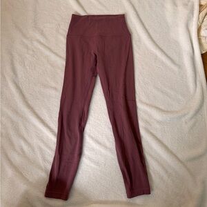 Lululemon pink align leggings!!